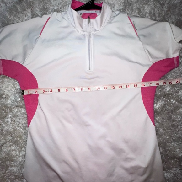 🤍💗 Adidas CLIMACOOL Zip-Front Performance Top | Size M 💗🤍 - Picture 5 of 8